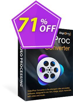 51% OFF VideoProc Converter 1 year license Coupon code