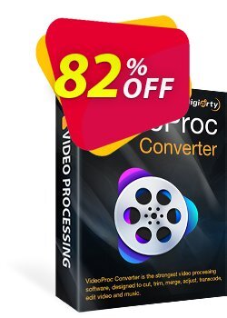 82% OFF VideoProc Converter for Mac Lifetime Coupon code