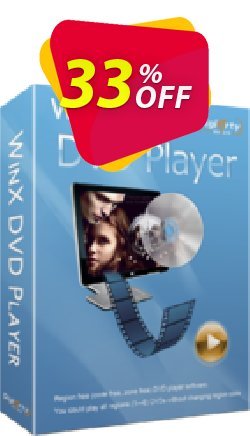 33% OFF WinX DVD Player Coupon code