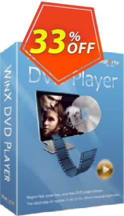 33% OFF WinX DVD Player Coupon code