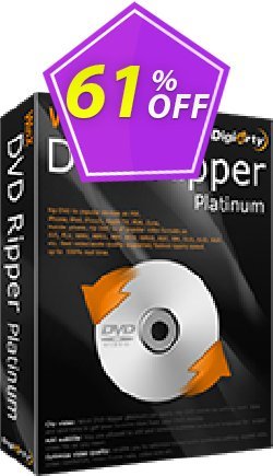 61% OFF WinX DVD Ripper Platinum - 3-month License  Coupon code