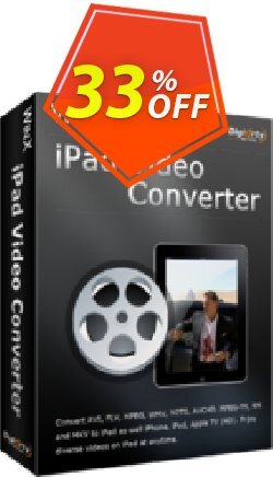 33% OFF WinX iPad Video Converter Coupon code