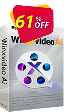 WinXvideo AI Lifetime License Coupon discount 60% OFF WinXvideo AI Lifetime License, verified - Exclusive promo code of WinXvideo AI Lifetime License, tested & approved