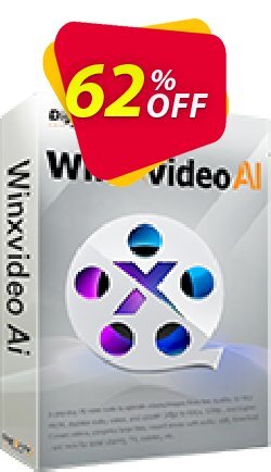 60% OFF WinXvideo AI 1-Year 3 PCs, verified