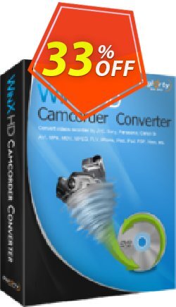 33% OFF WinX HD Camcorder Video Converter Coupon code