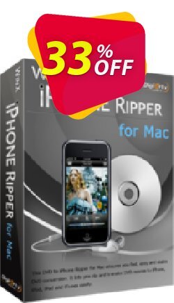 33% OFF WinX iPhone Ripper for Mac Coupon code