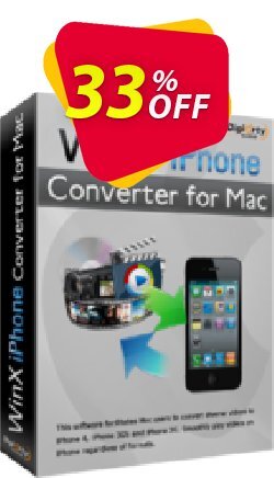 WinX iPhone Converter for Mac hottest promo code 2024