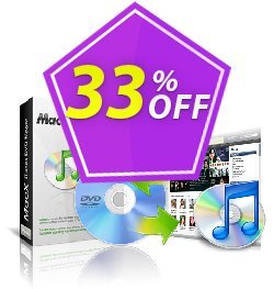 33% OFF MacX iTunes DVD Ripper Coupon code