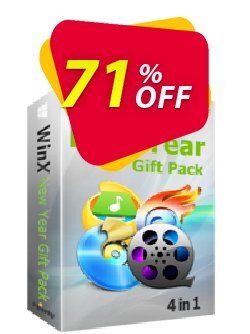 71% OFF WinX New Year Special Pack - for 2-5 PCs  Coupon code