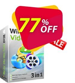 77% OFF WinX Family Video Pack - for 2 PCs  Coupon code