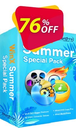 76% OFF WinX Summer Special Pack Coupon code