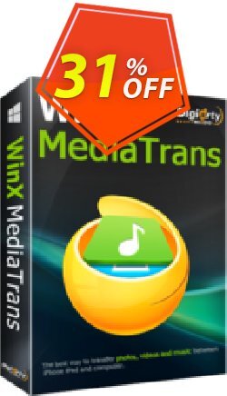 31% OFF WinX MediaTrans - Lifetime/1 PC  Coupon code