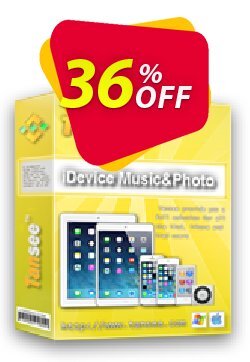 36% OFF Tansee iOS Music & Photo Transfer Coupon code