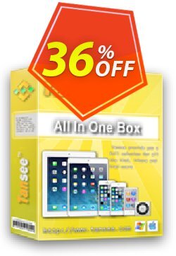 36% OFF Tansee All in One Box - 3 years Coupon code