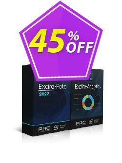 45% OFF Excire Bundle: Excire Foto + Excire Analytics Coupon code