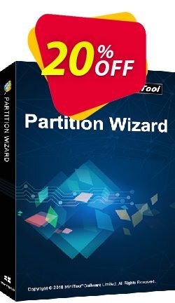 MiniTool Partition Wizard Server Coupon discount 20% off - reseller 20% off