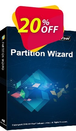 20% OFF MiniTool Partition Wizard Pro Ultimate - Lifetime License  Coupon code