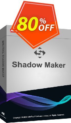 80% OFF MiniTool ShadowMaker Pro - Monthly  Coupon code