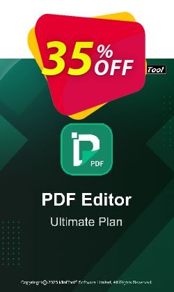 35% OFF MiniTool PDF Editor PRO Coupon code