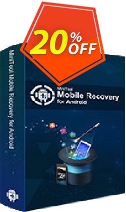 20% OFF MiniTool Mobile Recovery for Android Coupon code