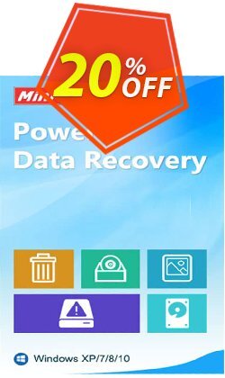 20% OFF MiniTool Power Data Recovery - Business Deluxe  Coupon code