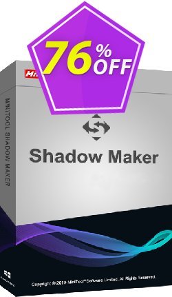 76% OFF MiniTool ShadowMaker Pro Coupon code