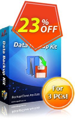 23% OFF Spotmau Data Backup Kit 2010 Coupon code