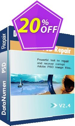 20% OFF DataNumen PSD Repair Coupon code