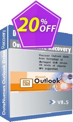 20% OFF DataNumen Outlook Drive Recovery Coupon code