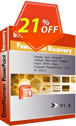 DataNumen PowerPoint Recovery Coupon, discount Education Coupon. Promotion: Coupon for educational and non-profit organizations