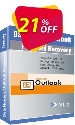 21% OFF DataNumen Outlook Password Recovery Coupon code