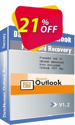 20% OFF DataNumen Outlook Password Recovery, verified