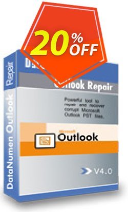 20% OFF DataNumen Outlook Repair 64bit Coupon code
