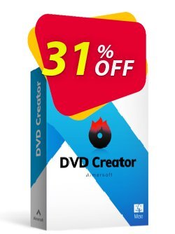 31% OFF Aimersoft DVD Creator for Mac Coupon code