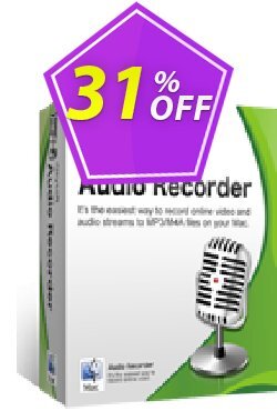 31% OFF iSkysoft Audio Recorder for Mac Coupon code