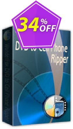 34% OFF WonderFox DVD to Cell Phone Ripper Coupon code