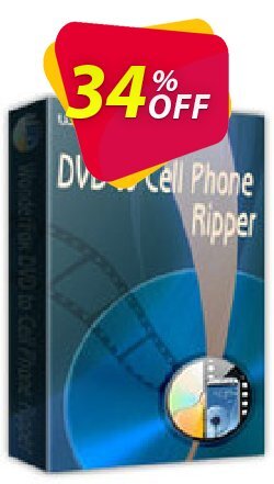 34% OFF WonderFox DVD to Cell Phone Ripper Coupon code