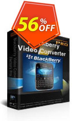 BlackBerry Video Converter Factory Pro special promo code 2024