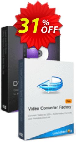 WonderFox DVD Ripper Pro + Video Converter Factory Pro Coupon, discount WonderFox DVD Ripper Pro + Video Converter Factory Pro stirring sales code 2019. Promotion: stirring sales code of WonderFox DVD Ripper Pro + Video Converter Factory Pro 2019