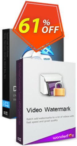 61% OFF WonderFox Video Watermark + WonderFox DVD Video Converter Coupon code