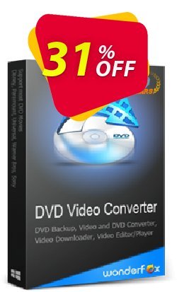 31% OFF WonderFox DVD Video Converter Coupon code