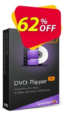 62% OFF WonderFox DVD Ripper Pro - Family License  Coupon code