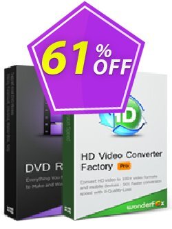 WonderFox DVD Ripper Pro + HD Video Converter Factory Pro wondrous sales code 2024