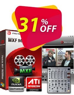 31% OFF Pavtube MXF MultiMixer Coupon code