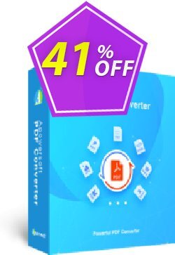 41% OFF Apowersoft PDF Converter - Lifetime License  Coupon code