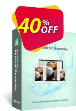 40% OFF Apowersoft Android Recorder Family License - Lifetime  Coupon code