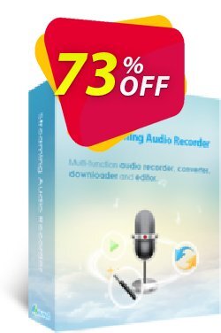 73% OFF Streaming Audio Recorder Lifetime Coupon code