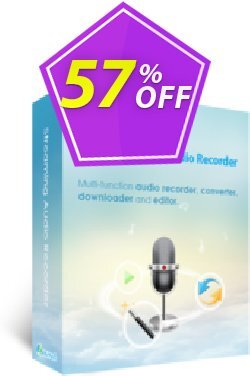 57% OFF Streaming Audio Recorder Business Lifetime Coupon code