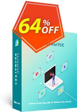 Apowersoft Screen Recorder Pro Business Lifetime License Coupon discount Apowersoft Screen Recorder Pro Commercial License (Lifetime Subscription) impressive discounts code 2024 - stirring promo code of Apowersoft Screen Recorder Pro Commercial License (Lifetime Subscription) 2024