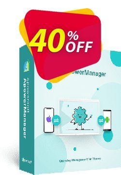 ApowerManager - Family License  Coupon, discount ApowerManager Family License (Lifetime) Special deals code 2022. Promotion: Special deals code of ApowerManager Family License (Lifetime) 2022